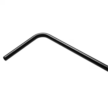Barrow Hardtube 90° 630 mm 14/12 mm vamzdeliams, modelis TDWB-14, juodas