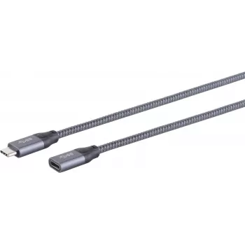 USB-C laidas ShiverPeaks 13-46010 USB 3.2 Gen 2x2 0,5 m juodas