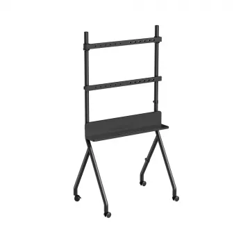 Mobilus televizoriaus stovas Gembird TVS-86F-02 2.18 m Juodas 40 kg 55-86 coliai