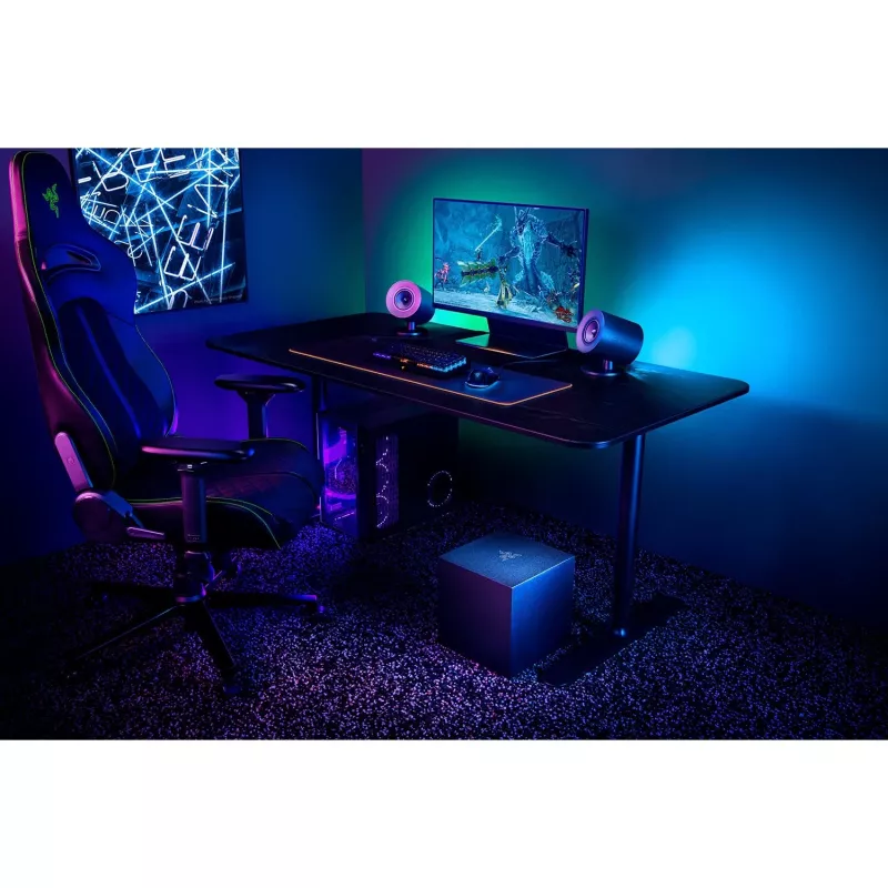 Pilno diapazono garsiakalbiai Razer Nommo V2 2.1 kanalų