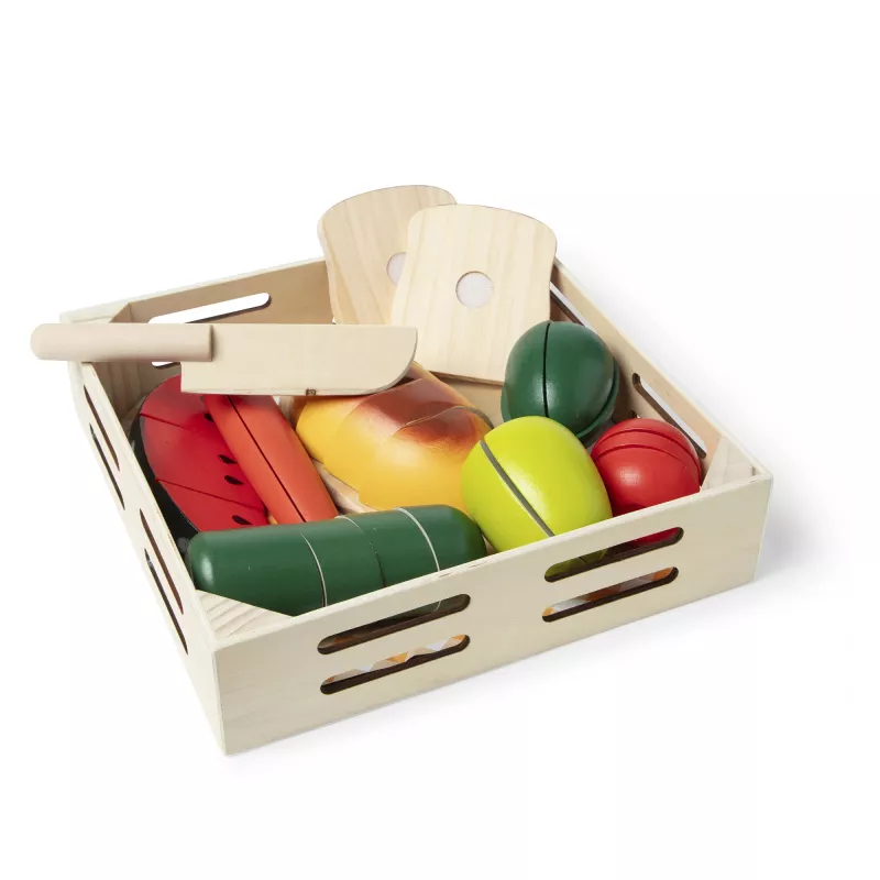Melissa & Doug Cutting Fun Set – Žaidimų virtuvės pjaustymo rinkinys