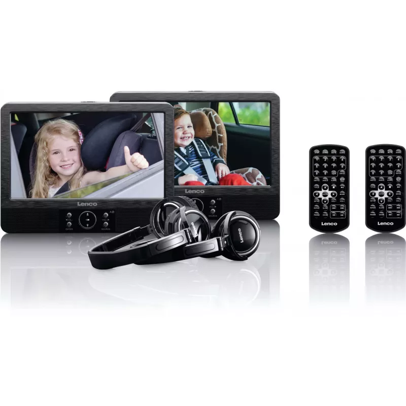 Nešiojamas DVD grotuvas Lenco DVP-939