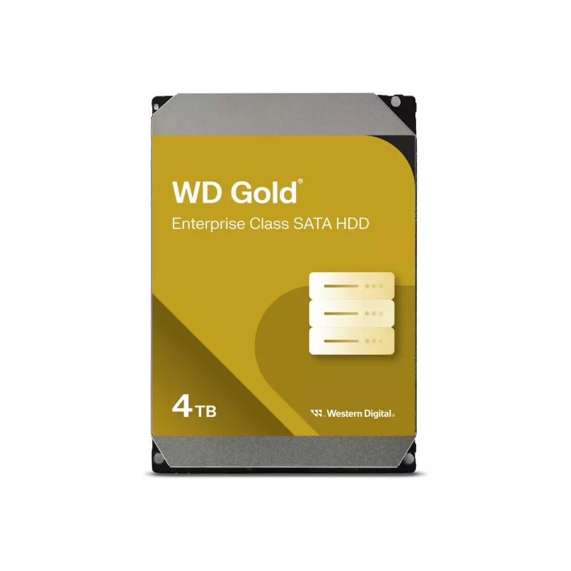 Standusis diskas Western Digital Gold 4 TB 3,5 colio SATA III WD4004FRYZ