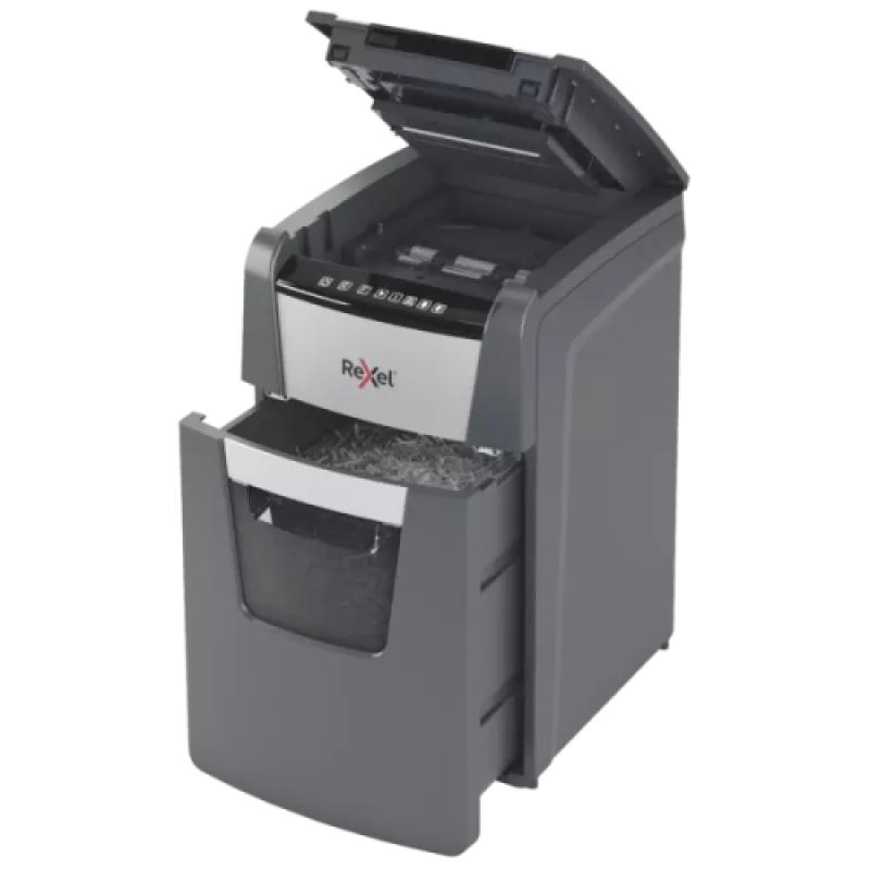 Rexel Optimum AutoFeed+ 150X automatinis skersinis popieriaus smulkintuvas P4