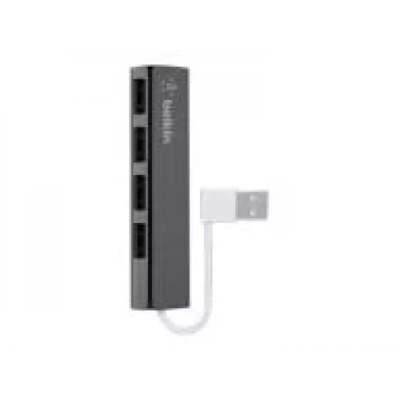USB 2.0 keturių prievadų šakotuvas Belkin F4U042BT, 480 Mbit/s, juodos spalvos