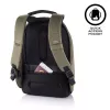 Kuprinė XD-Design Bobby Hero Small, laisvalaikio, žalia, PU oda
