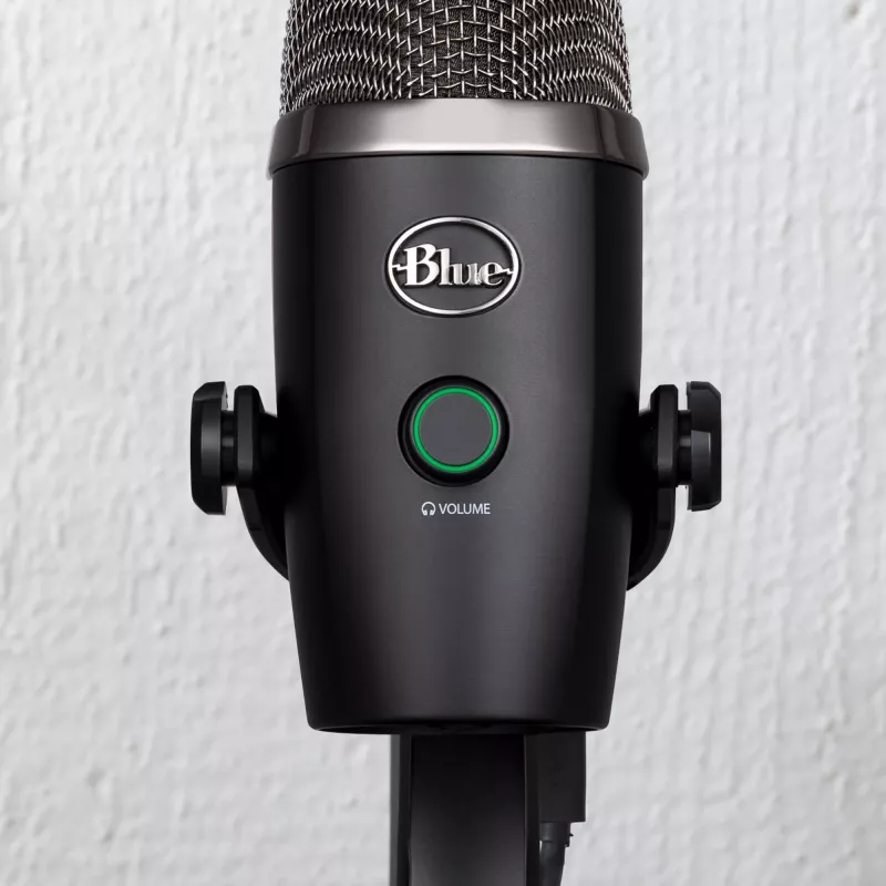 Logitech Yeti Nano, stalinis mikrofonas, 20–20000 Hz, 0,5 %, 24 bitai, 48 kHz, 4,5 mV/Pa
