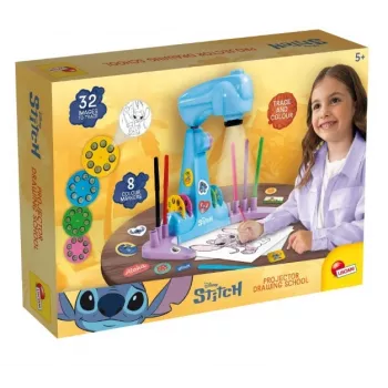 Stitch projektorius piešimo mokyklinis rinkinys