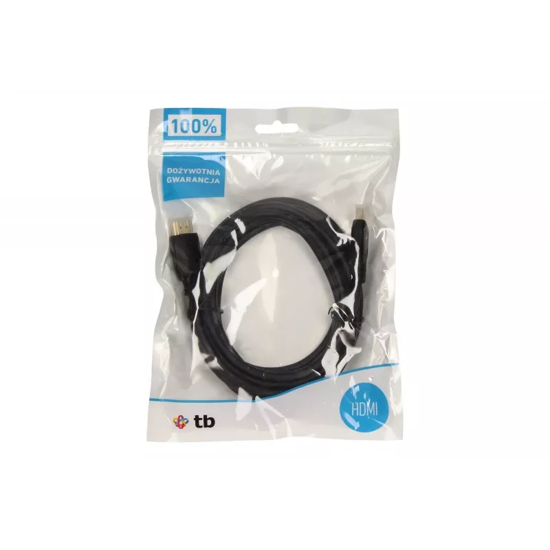 TB HDMI 1.4 laidas, paauksuotas, 3 m