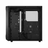 Fractal Design Focus 2 RGB Vidutinis Bokštas Kompiuterio Korpusas su Grūdintu Stiklu - Juodas