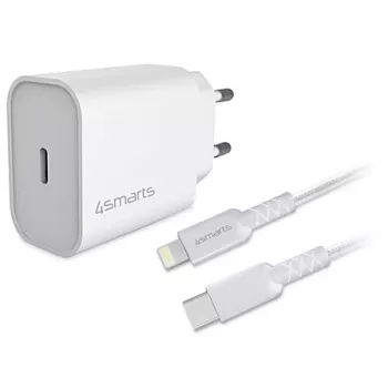 Kroviklis 4smarts 4S465591 USB-C 20 W su 1,5 m laidu