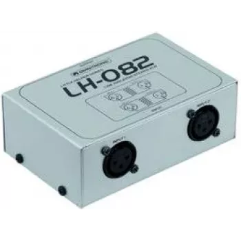 Stereo linijos izoliatorius 19 colių lentynai Omnitronic LH-082 2 kanalų