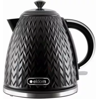 ELDOM NELA virdulys, 1,7 l, 2000 W, juodas