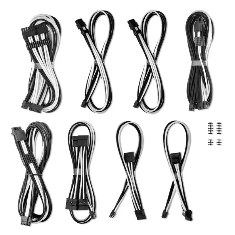 CableMod Dual StealthSense Set Corsair RMi/RMx Baltas 16-pin (2 laidai)
