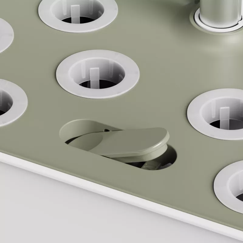 GreenBlue GB133 išmanusis kambarinis auginimo rinkinys su SMART vazonu, 4L talpa, 12 augalų, pilno spektro LED