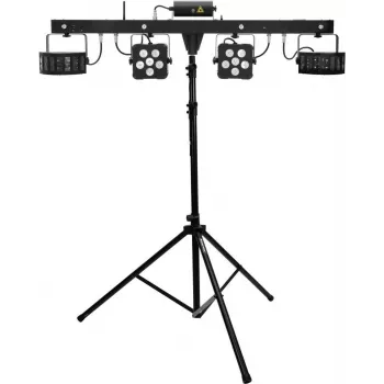 Apšvietimo sistema EUROLITE KLS PRO FX su M-4 garsiakalbių stovais