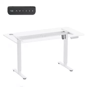 Elektrinis reguliuojamo aukščio stalas ergo office ER-400 W — maksimalus aukštis 1160 mm, maksimali apkrova 80 kg