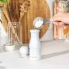 Druskinė-pipirinė Salter BW120291EU7, šviesiai pilka, rankinė su keraminiu malūnėliu