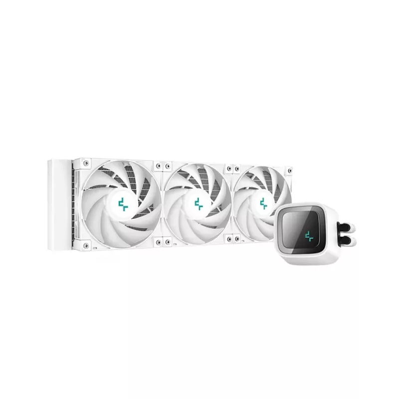 Vandens aušintuvas DeepCool LS720 WH 360 mm 3×120 mm FC120 A-RGB PWM 500-2250 RPM 32.9 dB