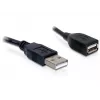 DeLOCK USB 2.0 ilginimo laidas 82457 0,15 m juodas