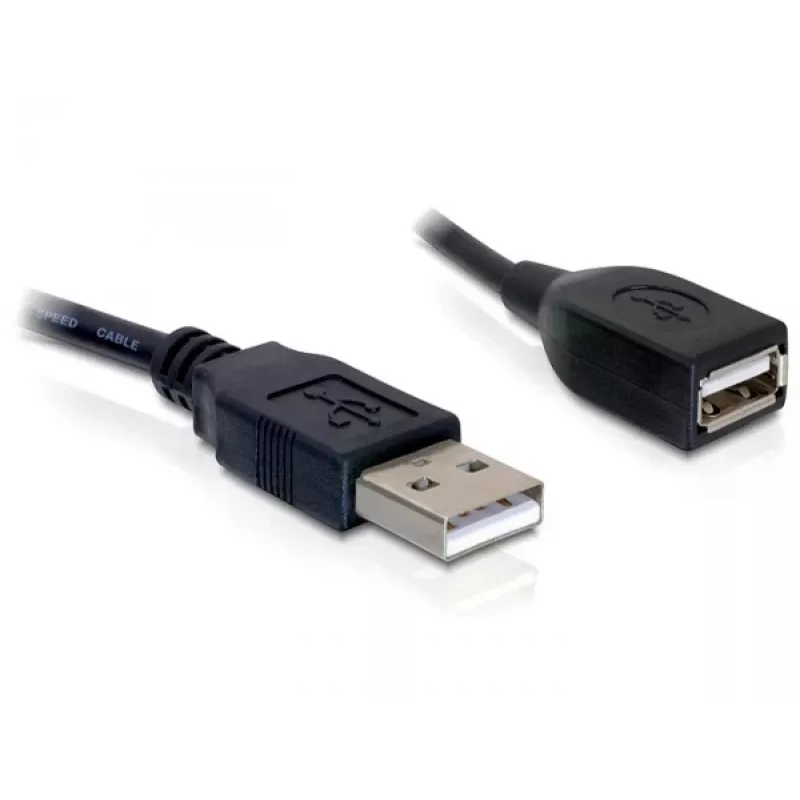 DeLOCK USB 2.0 ilginimo laidas 82457 0,15 m juodas