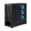 Fractal Design Pop 2 Air Black Solid – vidutinis kompiuterio korpusas (ATX, 3x 120 mm priekiniai ventiliatoriai)