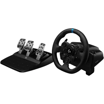 Logitech G G923 SE Vairas su pedalais ir svirtimi Juodas USB 2.0 PC, PlayStation 4, PlayStation 5 (991-000531)