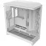 PC korpusas NZXT H9 Flow Midi Tower Baltas — ATX/EATX/Micro ATX/Mini-ITX, 3x140mm priekyje, 1x120mm gale, 2x3,5 colio ir 6x2,5 colio vietos, grūdintas stiklas