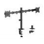 Stalinis laikiklis dviems monitoriams Sbox LCD-352/2-3 (17-32/2x10kg/100x100)