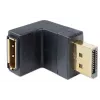 DeLOCK 65382 DisplayPort lyties keitiklis 90° žemyn
