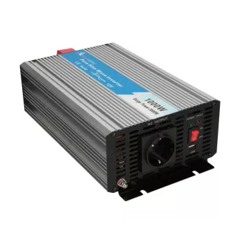 Įtampos keitiklis Extralink OPIP-1000W 12V 230V 1000W grynas sinusas