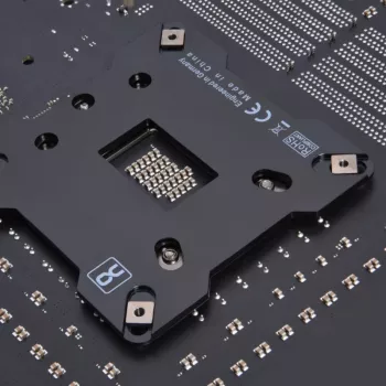 Alphacool 13071 Atraminė plokštė nerūdijančio plieno juoda 90mm