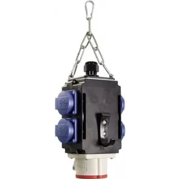AS Schwabe Energy Cube II IP44 maitinimo paskirstymo kubas su 4 kištukiniais lizdais 16A 230V ir 1 CEE 16A lizdu