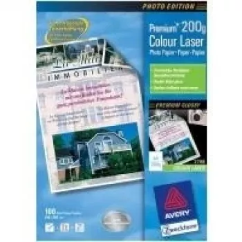 Foto popierius Avery Premium Colour Laser 200 g/m² A4 (100 lapų)