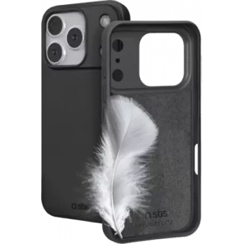 Dangtelis SBS TEINSTIP1763PK, skirtas iPhone 17 Pro, juodas, monochromatinis