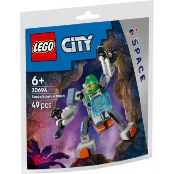 Konstruktorius LEGO City Kosmoso tyrinėtojo mech 30694 su judamomis rankomis ir kojomis
