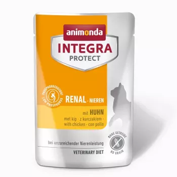 Šlapias ėdalas katėms Animonda Integra Protect 86632 85 g – suaugusiems, vištiena, be grūdų, esant inkstų nepakankamumui