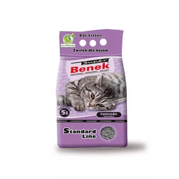 Super Benek Standard Lavender kačių kraikas su kvapu, 5 L