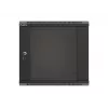 Sieninis stelažas LANBERG WF03-5309-10B, 9U, 500×350×540 mm, maks. apkrova 60 kg, juodas