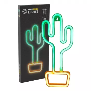 Dekoratyvinis neoninis šviestuvas MANTA SNL07GNT Cactus Green Yellow