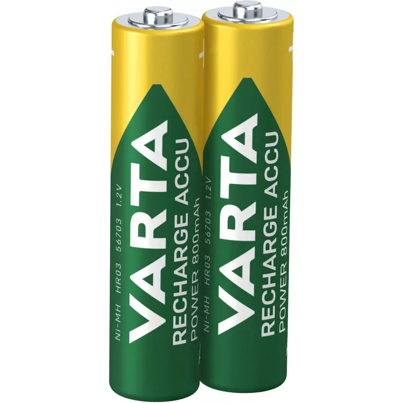 VARTA R2U įkraunama baterija AAA (Micro) 800mAh 1,2V / 2 vnt. (56703 101 402)
