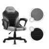 Vaikiška žaidimų kėdė Huzaro HZ-Ranger 1.0 Gray Mesh, pilka ir juoda