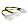 Maitinimo laidas PCI Express plokštei DeLOCK 82315 0,15 m