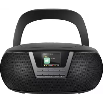 Muzikos sistema SENCOR SPT6200DB su CD/MP3, USB, Bluetooth 5.3 ir DAB+ imtuvu, 3W RMS, 1,77 colio TFT ekranu