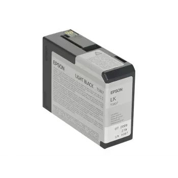 Epson Singlepack Light Black T580700, šviesiai juoda, pigmentinis rašalas, 80 ml, 1 vnt.