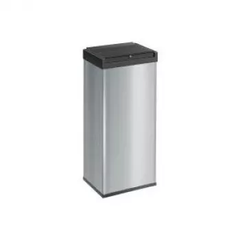 Šiukšlių dėžė Hailo BIG BOX 60L SIL 6460-312, 60 L, sidabrinė