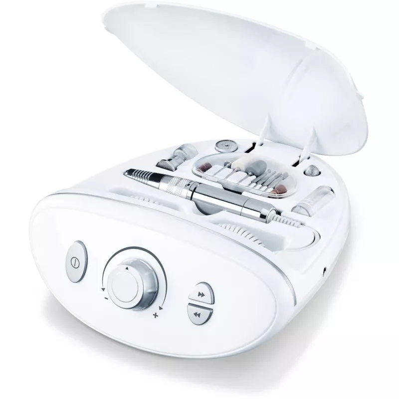 Manikiūro ir pedikiūro rinkinys Beurer MP 100 Nail Care, baltas