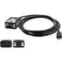USB 2.0 C tipo laidas į RS-422/485 serijinį prievadą Exsys EX-2346IS su FTDI lustu ir apsauga nuo viršįtampių