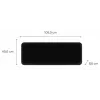 Elektrinis šildytuvas Mill Invisible Smart WiFi 1300W, iki 19 m², juodas, IPX4