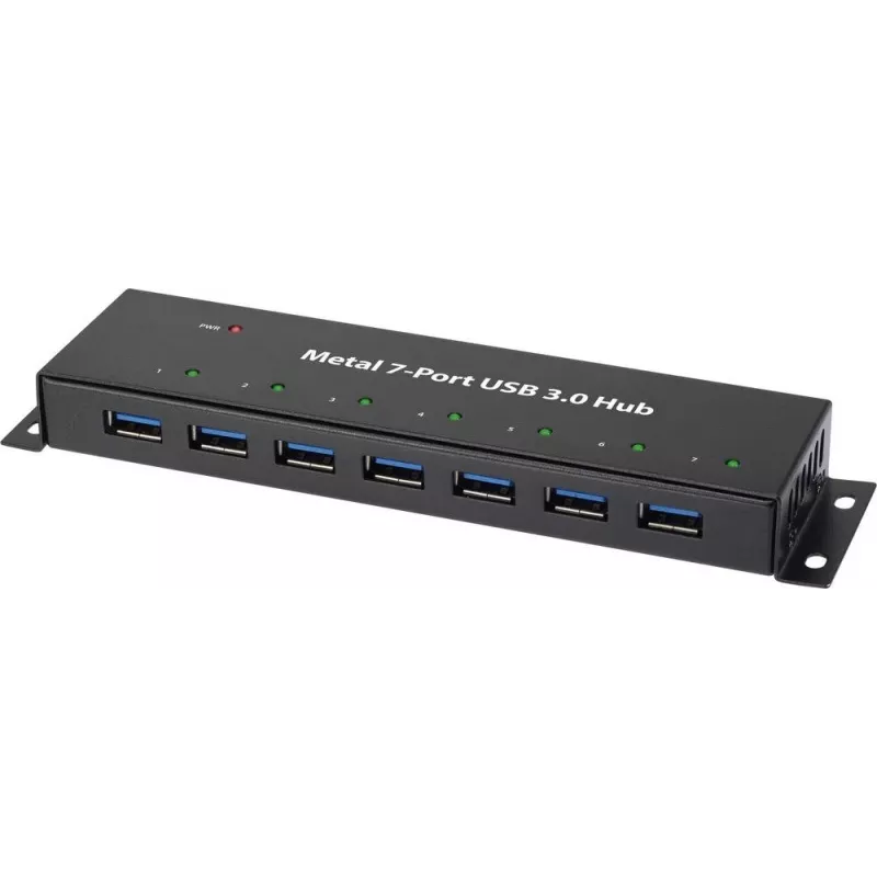 USB 3.2 Gen 1 Micro-B kabelis Renkforce RF-3955359, 5 Gbit/s, 1 m, juodas